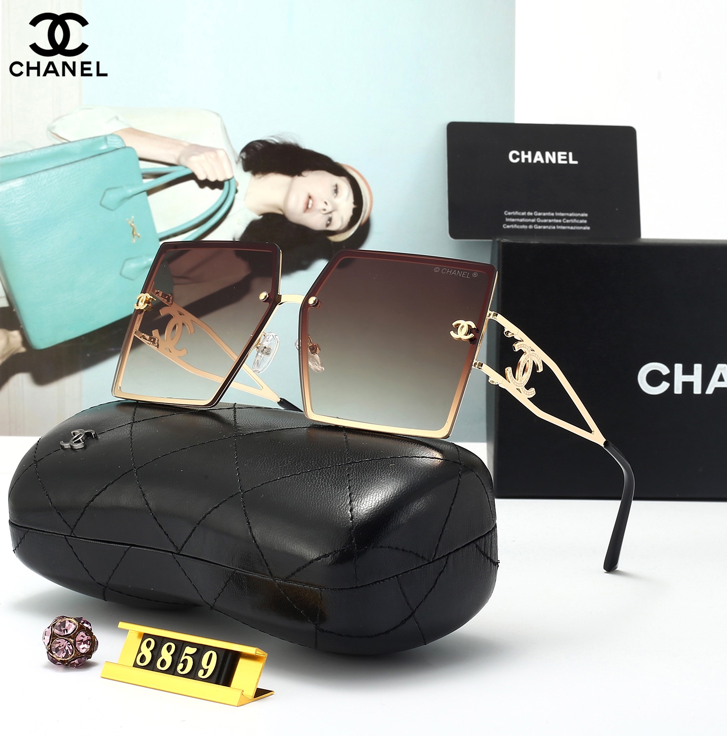 8859 Frameless Polarized UV Protection