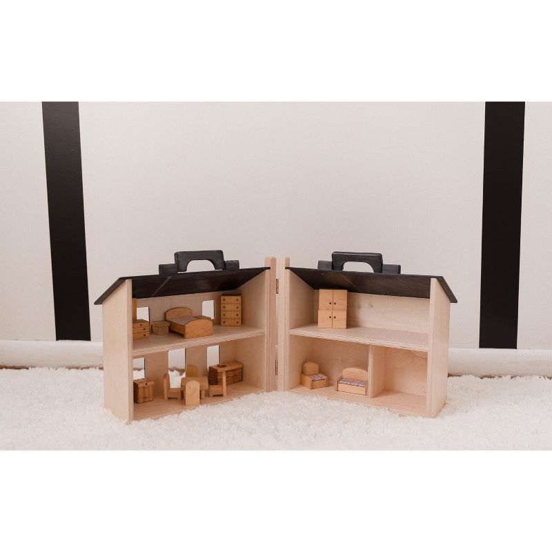 Remley Kids Wooden Folding Doll House
