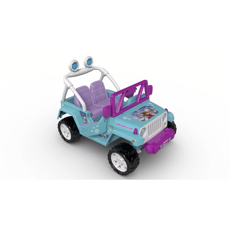 Power Wheels 12V Disney Princess Frozen Jeep Wrangler Powered Ride-On
