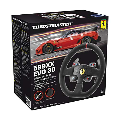 Thrustmaster 599XX Evo 30 Wheel Add-On Alcantara Edition (Xbox One/PS4/PS3/PC DVD)