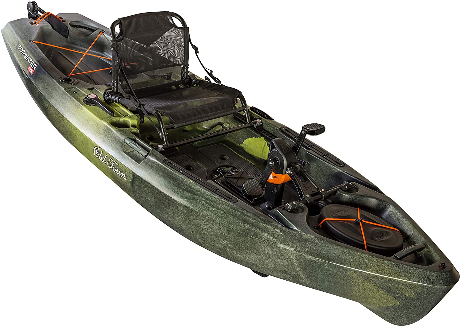 Old Town Topwater 106 PDL Angler Fishing Kayak