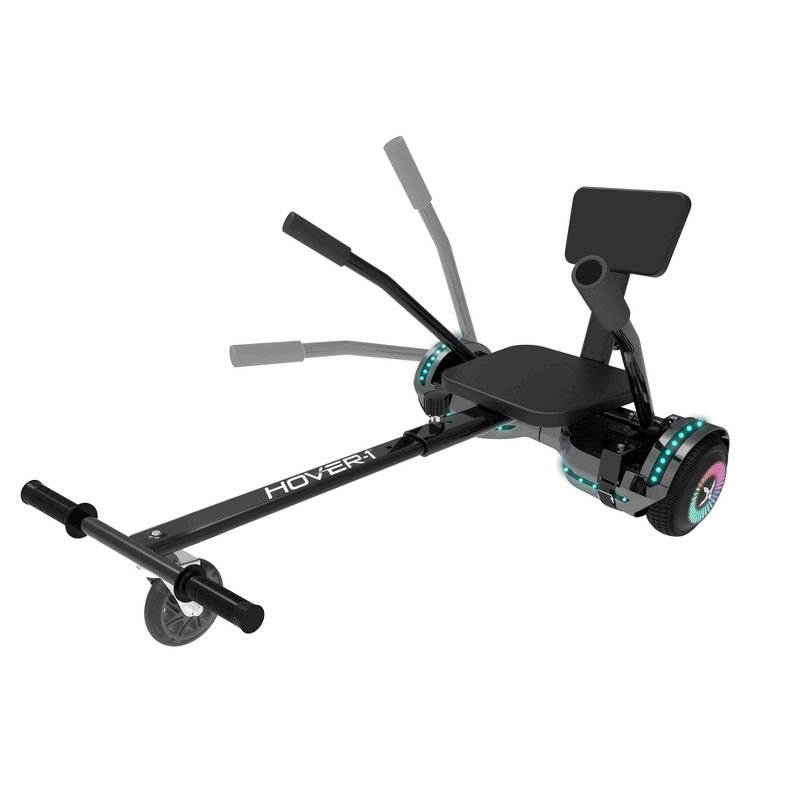 Hover-1 Chrome 2.0 Hoverboard/Buggy Combo – Black