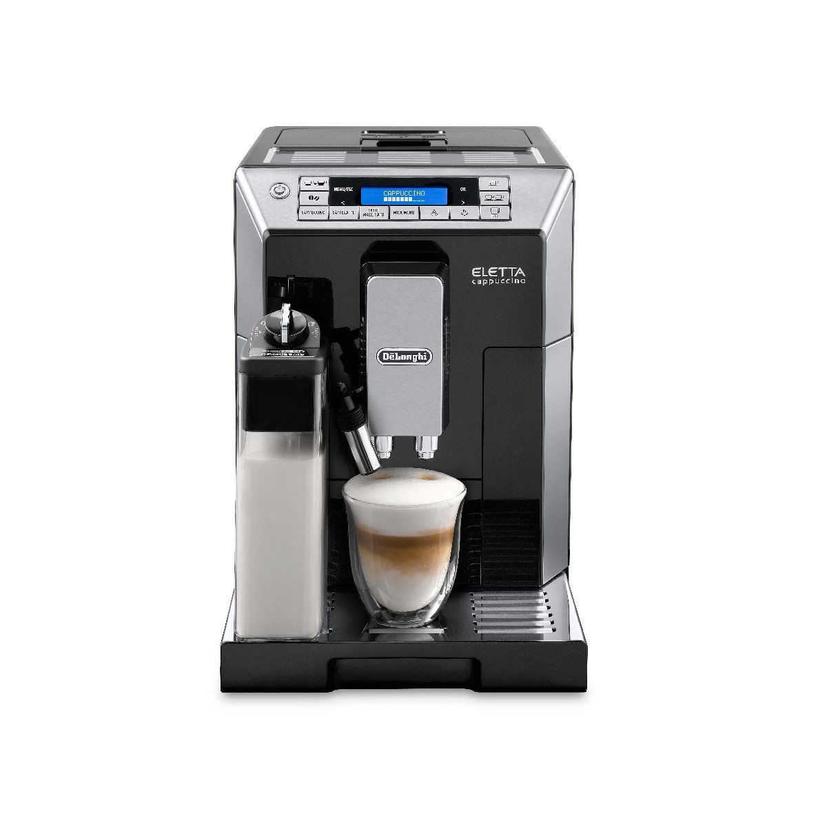 DeLonghi Eletta Cappuccino Top Super Automatic Espresso Machine ECAM45760B – REFURBISHED