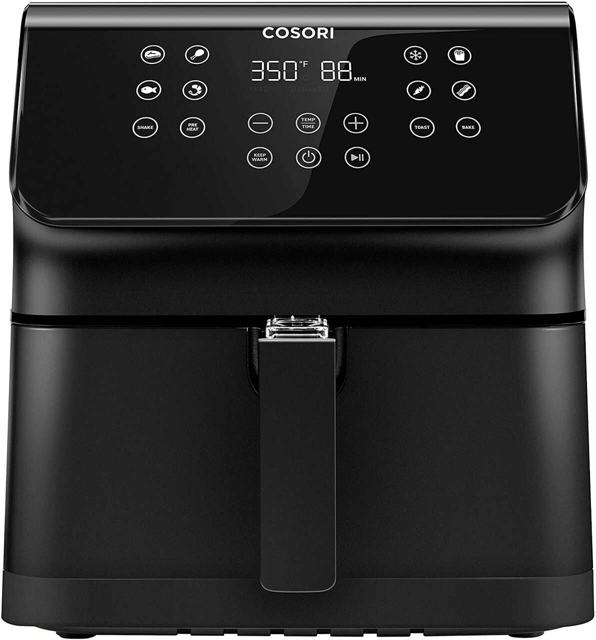 Cosori Premium 5.8-Quart Air Fryer with Bonus Pizza Pan