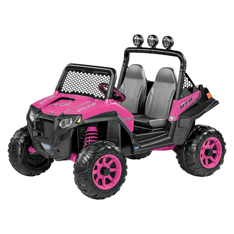 Peg Perego 12V Polaris RZR 900 Powered Ride-On – Pink