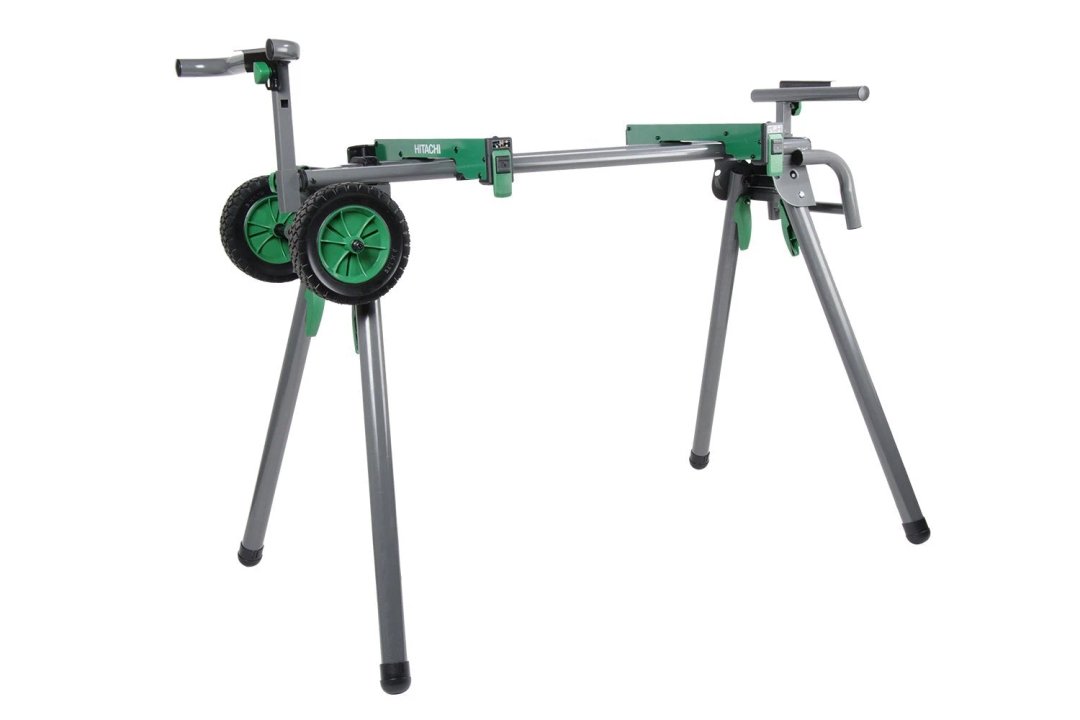 Hitachi UU240F Hitachi UU240F Heavy-Duty Miter Saw Stand,