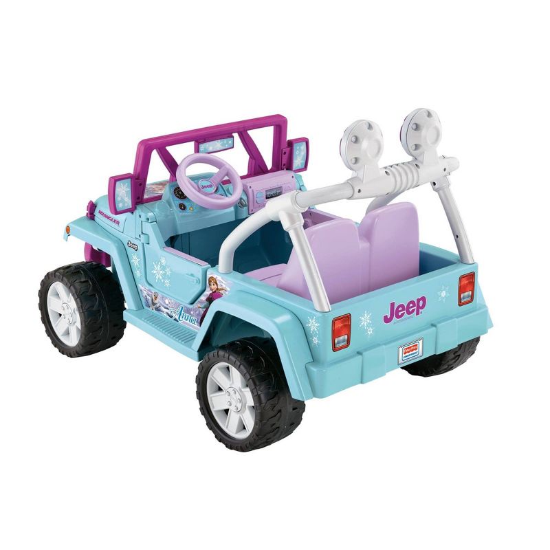 Power Wheels 12V Disney Princess Frozen Jeep Wrangler Powered Ride-On