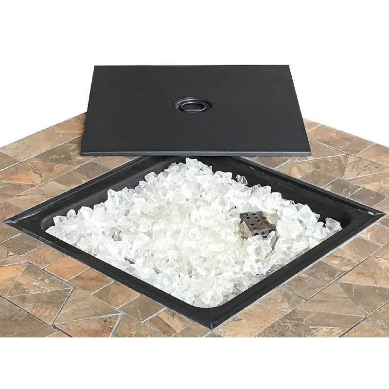 Square Tile Top Outdoor Fire Pit – AZ Patio Heaters