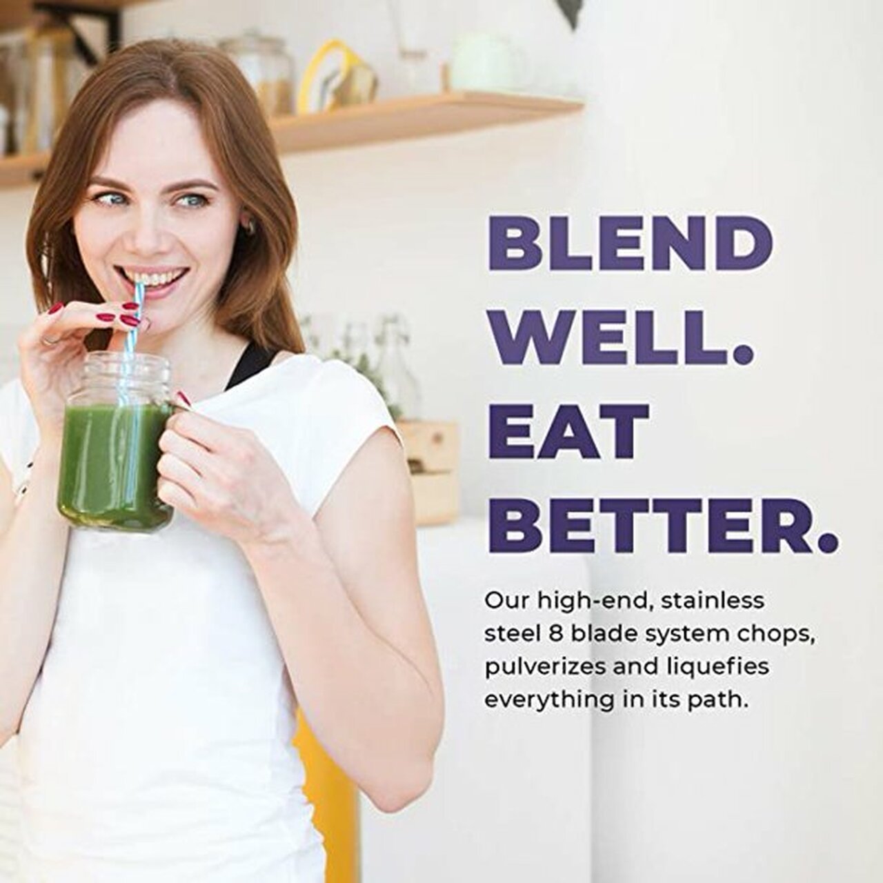 Cleanblend Commercial Blender – 64 Oz Countertop Blender 1800 Watt Base