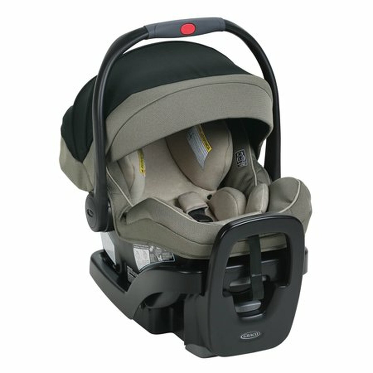 Graco SnugRide SnugLock Extend2Fit 35 Infant Car Seat, Haven Tan