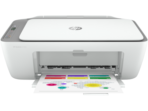 HP Deskjet 2755e All-in-One Printer w/ bonus 6 months Instant Ink through HP+