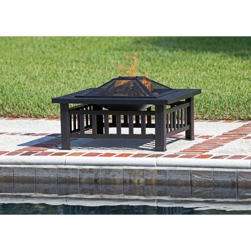 Stonemont Square Fire Pit – Fire Sense