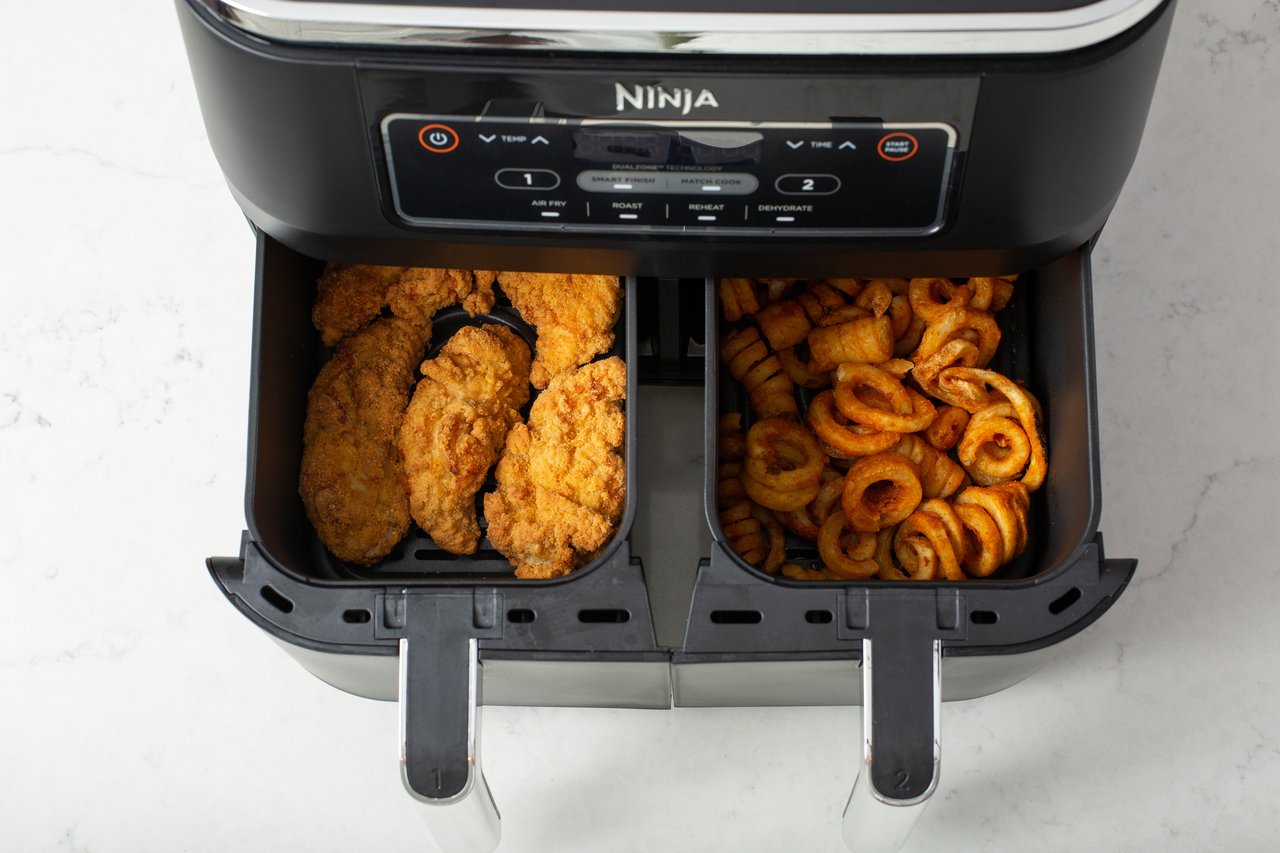 Ninja® Foodi® 4-in-1 8-qt. 2-Basket Air Fryer with DualZone™ Technology