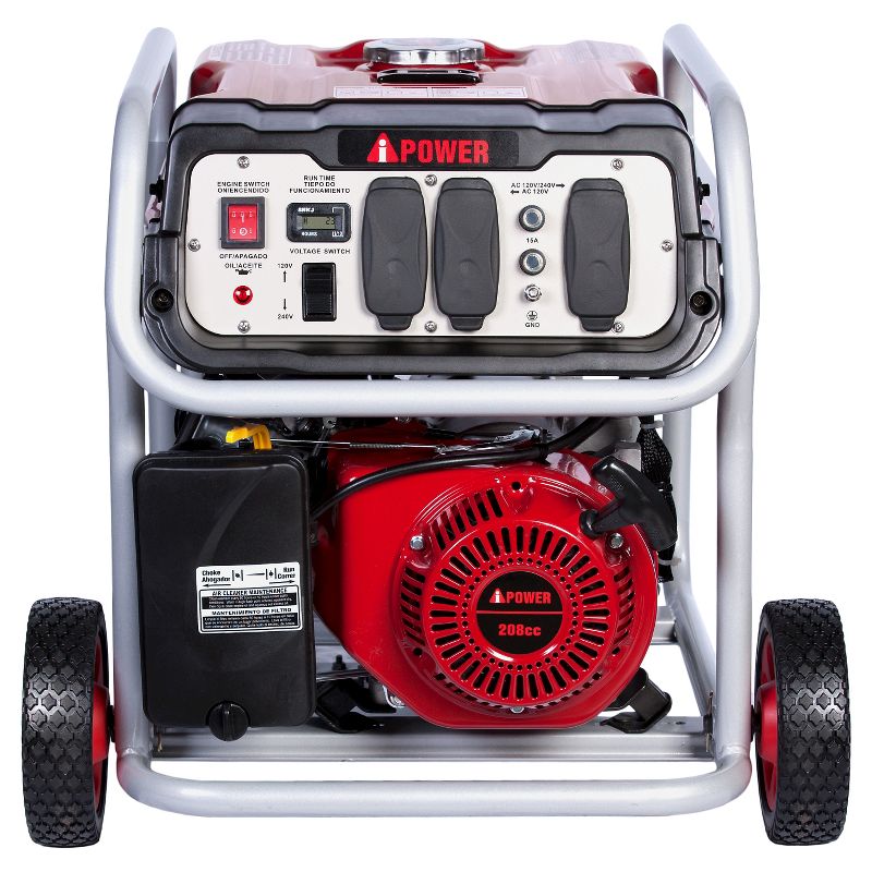 4500 Watt Gasoline Powered Portable Generator Manual Start – A-iPower