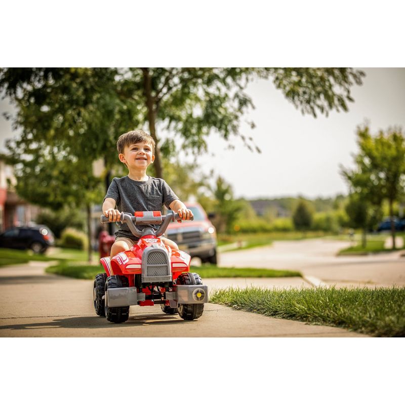 Kid Trax 6V Nickelodeon PAW Patrol Ride with Marshall Quad Powered Ride-On – Red