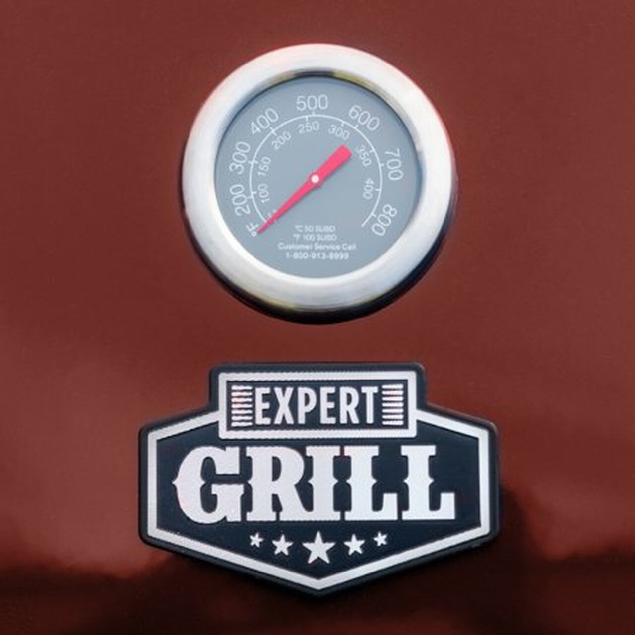 Expert Grill 6 Burner Propane Gas Grill in Red