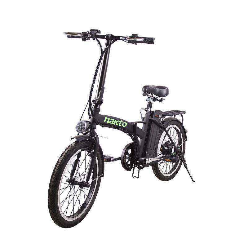 NAKTO 20 inch 250W 36V Fashion Electric Bicycle E-Bike Lithium Battery New