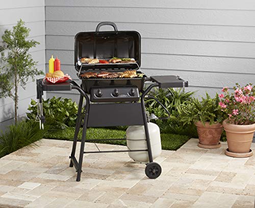 Gas Grill 3 Burner Space Saver