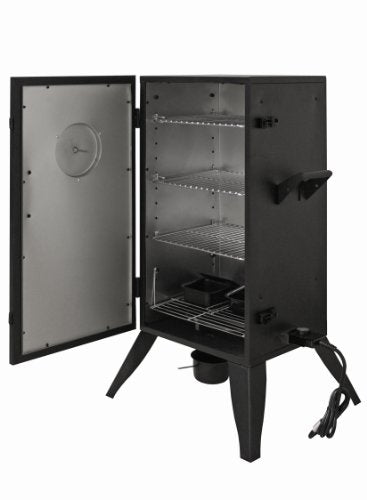 Masterbuilt Smoke Hollow 30162E 30-Inch Electric Smoker with Adjustable Temperature Control, Black
