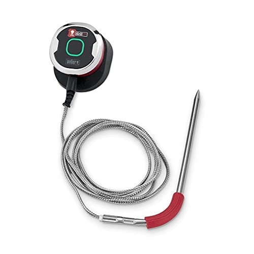 Weber Q 2400 Electric Grill (Black) with Magnetic Thermometer Bundle (2 Items)