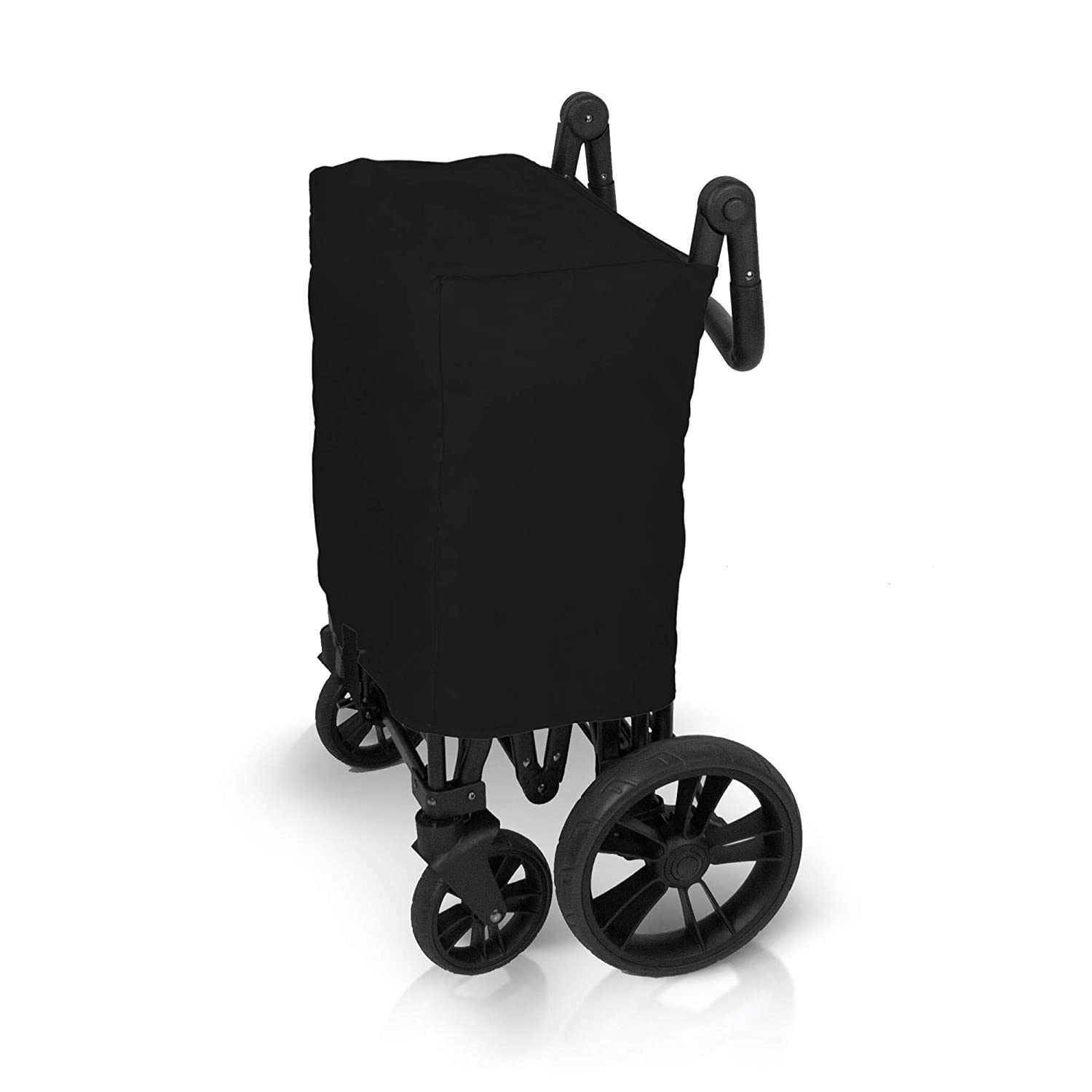 WonderFold Baby X2 Push/Pull 2-Passenger Double Stroller Wagon Black New