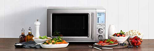 Breville BMO850BSS the Smooth Wave countertop microwave oven, Brushed Stainless Steel