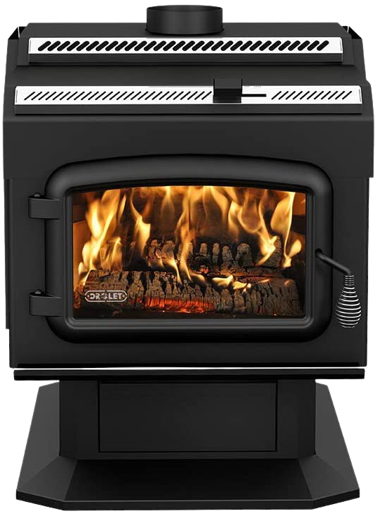 Drolet HT-2000 EPA Certified 2,400 Sq. Ft. Wood Stove New Canada Only
