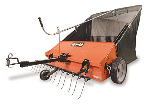 Agri-Fab 45-0492 Lawn Sweeper, 44-Inch & 45-0343 Tine Dethatcher for All Tow Lawn Sweepers