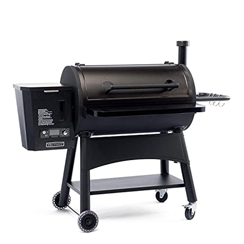 Victory 35-Inch Wood Pellet Grill with Front Shelf - BBQ-PG