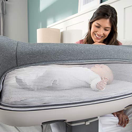 Chicco Close to You 3-in-1 Bedside Bassinet - Heather Grey