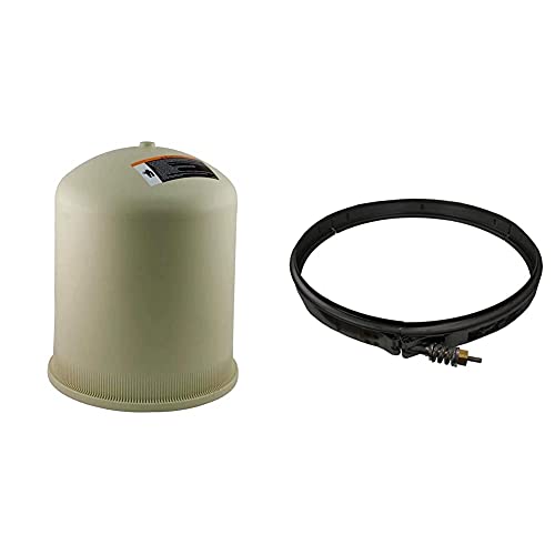 Pentair 170022 Tank Lid Assembly Replacement FNS Plus FNSP60 Pool and Spa D.E. Filter & 190003 Tension Control Clamp Kit Replacement Pool and Spa Filter, Black