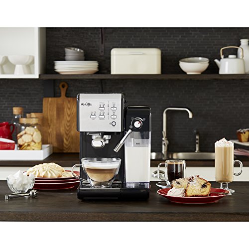 Mr. Coffee One-Touch CoffeeHouse Espresso Maker and Cappuccino Machine