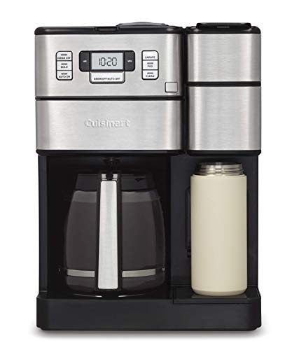 Cuisinart SS-GB1 Coffee Center Grind & Brew Plus Silver, 10.75
