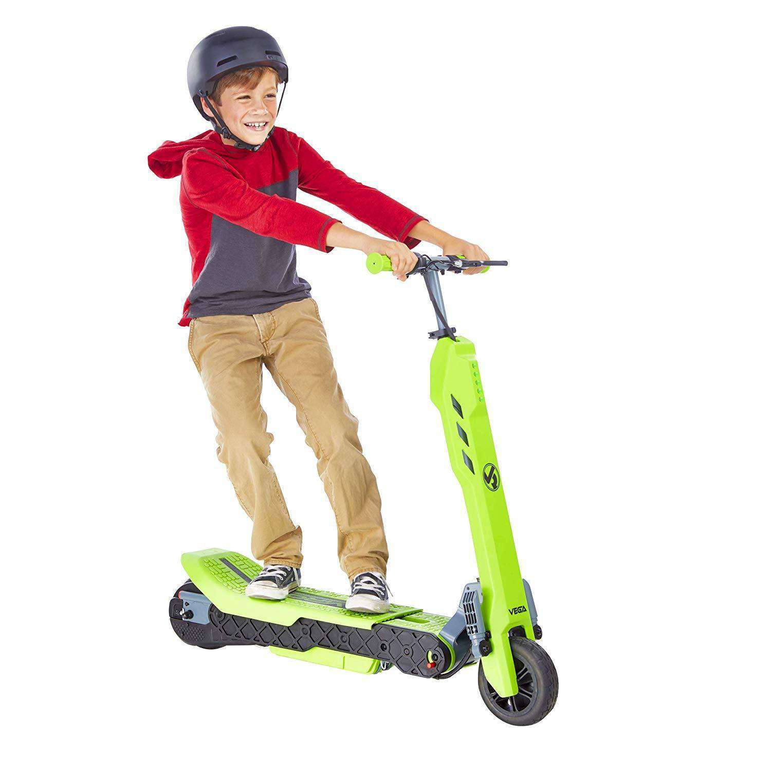 Little Tikes Viro Rides Vega 2-N-1 Transforming Electric Scooter Green New