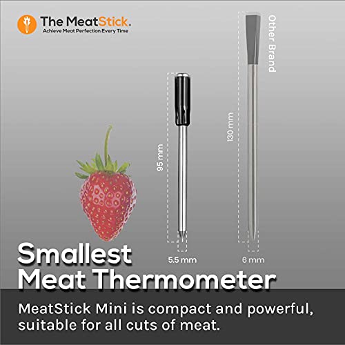 MeatStick WiFi Pro Set | Unlimited Range Wireless Meat Thermometer App Enabled Low & Slow BBQ, Smoker, Stove Top, Oven, Deep Frying, Sous Vide, Rotisserie, Kamado