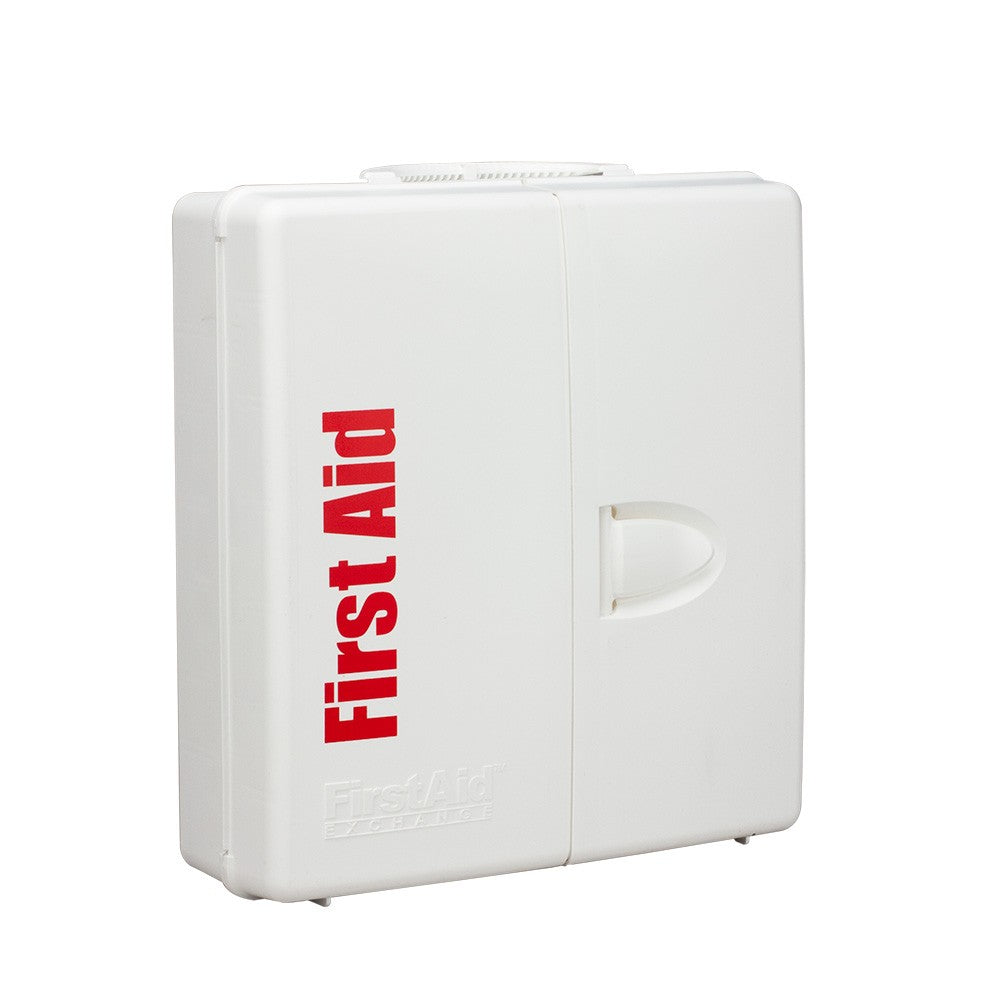 First Aid Only 50 Person Large Plastic SmartCompliance First Aid Cabinet With Medications (2 per order)