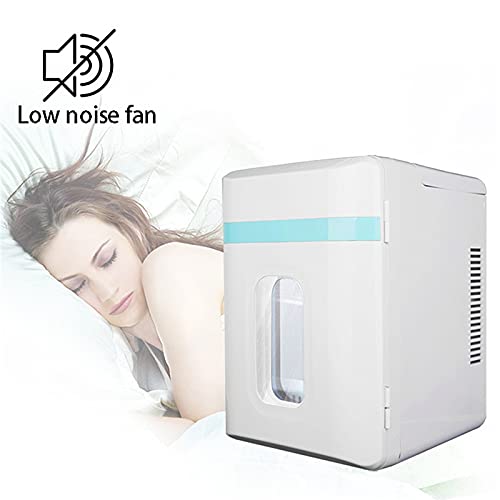 ADGH 12L Mini Portable Freezer, Single Door Mini Fridge Freezer for Cars, Road Trips, Home