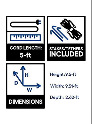 Gemmy 9 1/2 Airblown Inflatable Disney Mickey Mouse Pumpkin Jack-O-Lantern