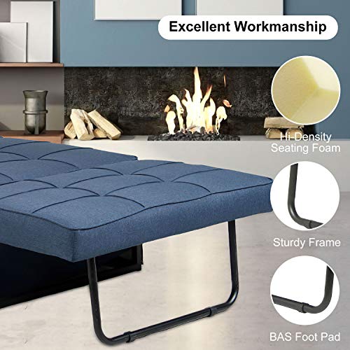 Folding Sleeper Bed Foldable Ottoman Chair Bed with 4.8
