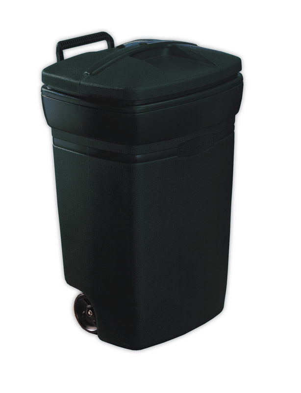 Rubbermaid Roughneck 45 gal Plastic Wheeled Garbage Can Lid Included