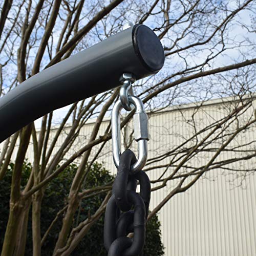 TITAN GREAT OUTDOORS Cauldron Stand 77” Heavy Duty with Chain