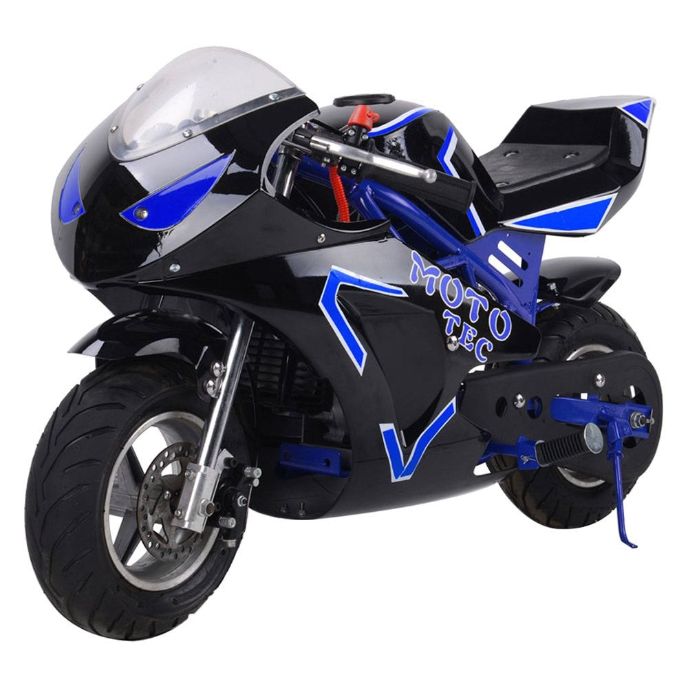 MotoTec 49cc 2-Stroke Gas Kids Pocket Rocket GT Bike