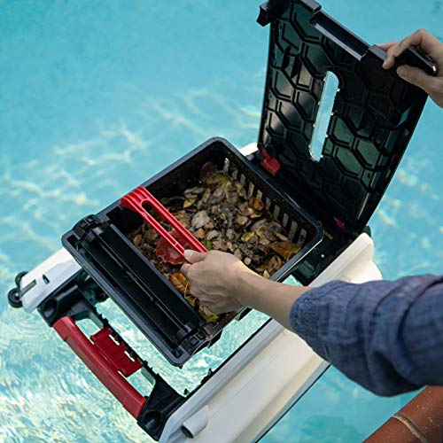 Instapark Betta Automatic Robotic Pool Cleaner Solar Powered Pool Skimmer - Blue