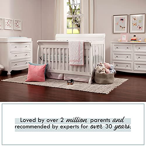 DaVinci Kalani 6-Drawer Double Wide Dresser in White