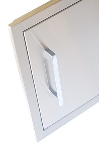 SUNSTONE BA-DSV1724 Weather Sealed Beveled Frame Dry Storage Pantry, 17 by 24