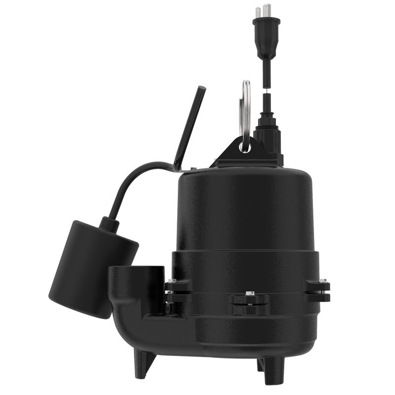 Flotec  Professional  1/3 hp 4080 gph Cast Iron  Tethered Float  Sewage Pump