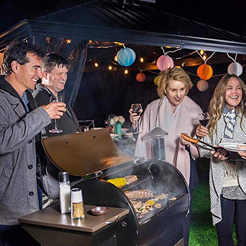 Z GRILLS 700D Wood Pellet Grill & Electric Smoker BBQ Combo with Auto Temperature Control | 2021 Upgrade | 694 sq in Bronze