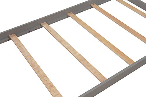 Harper & Bright Designs House Bed Twin , Solid Wood House Bed for Kids, Toddler House Bed Frame,Children's Bed, No Box Spring Needed (New) (Grey)