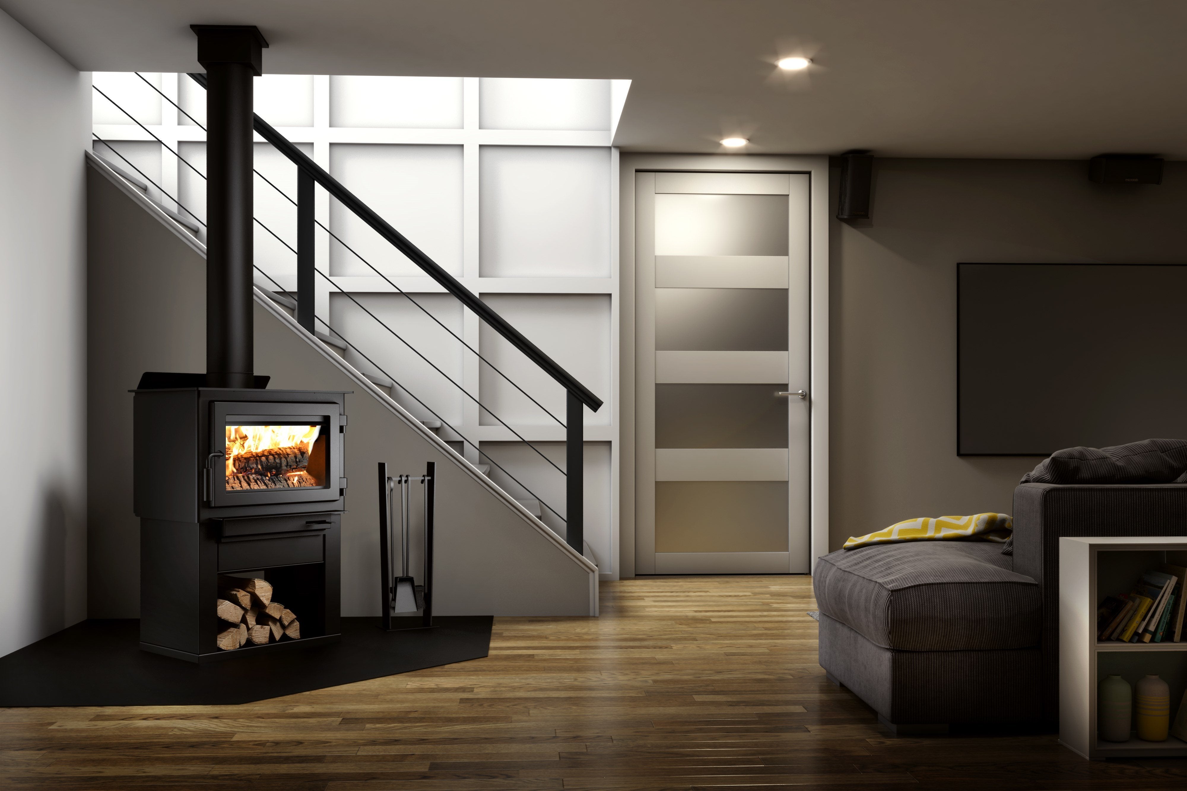 Drolet Deco II EPA Certified 1,800 Sq. Ft. Wood Stove New