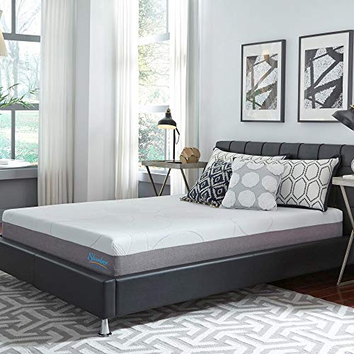 Slumber Solutions 10-in. Gel Memory Foam Mattress (3 Firmness Options) Firm California King